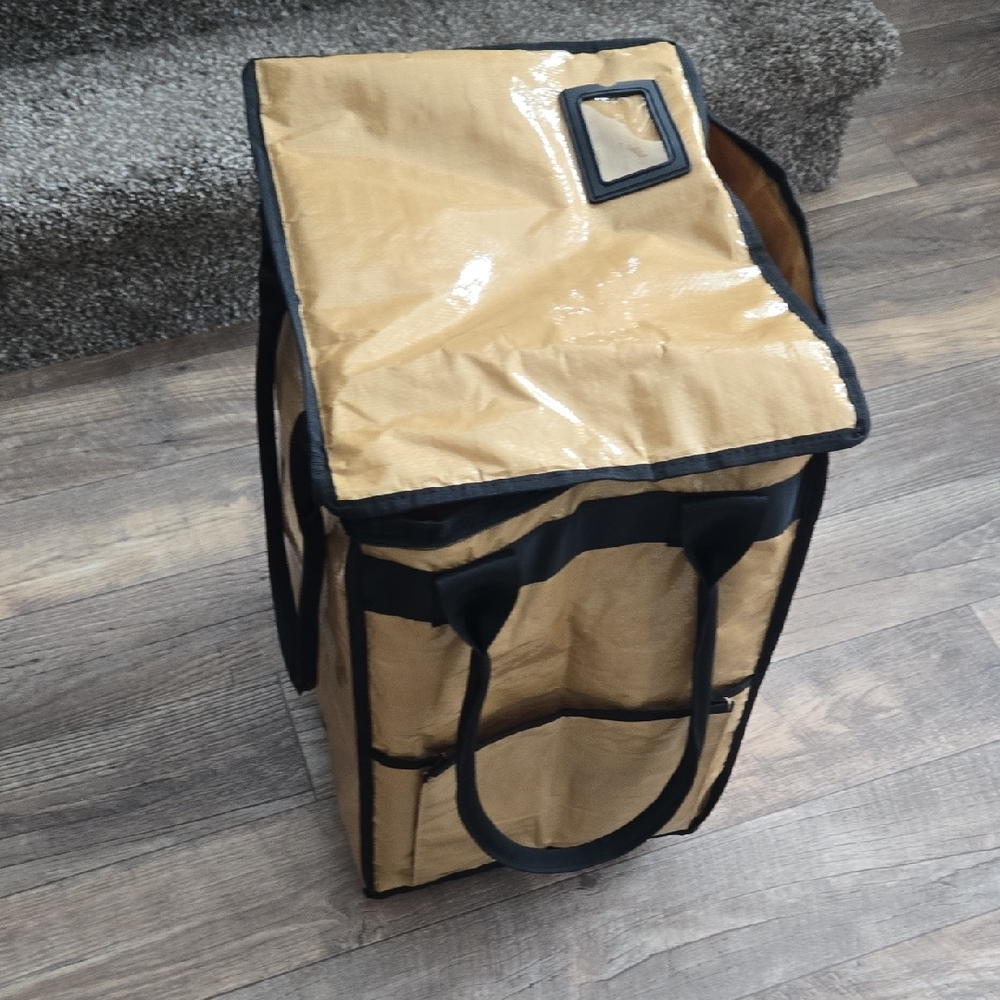 AnsTOP Gold(brown) and Black Rolling Bag - Picture 5 of 8